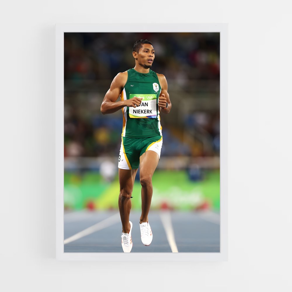 Poster Wayde van – affiche Athlétisme (vue 3)